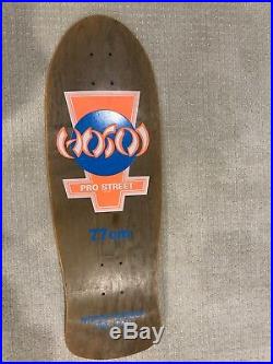 Prototype NOS Hosoi Pro Street Tri Tail Skateboard 80's Vintage Powell Peralta