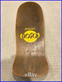 Prototype NOS Hosoi Pro Street Tri Tail Skateboard 80's Vintage Powell Peralta