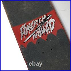 RARE American Nomad Skateboard Stiletto Knife On Deck Rode Hard Wall Hanger