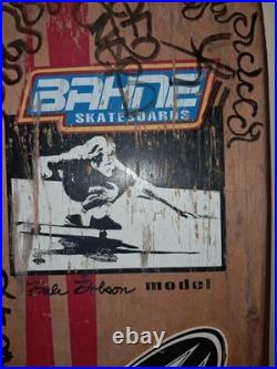 RARE Bahne Dale Dobson Model Skateboard One of a Kind Hand-Crafted Downhill