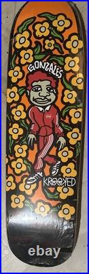 RARE MARK GONZALES GONZ N ROSES KROOKED Skateboard Deck First Edition Early 2k