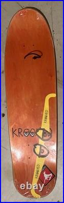RARE MARK GONZALES GONZ N ROSES KROOKED Skateboard Deck First Edition Early 2k
