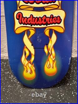 RARE NOS! Vintage World Industries Flameboy Debut Skateboard Team Deck 7.5x31