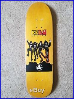 RARE Nos 1991 Brian Howard KISS G&S Gordon and Smith vintage skateboard deck 90s
