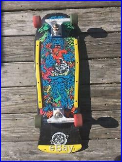 RARE Original 80s vintage Rob Roskopp skateboard Santa Cruz
