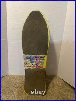 RARE Retro 80s XP Series Variflex California Face Skateboard