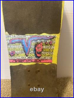 RARE Retro 80s XP Series Variflex California Face Skateboard