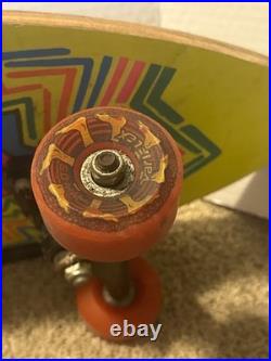 RARE Retro 80s XP Series Variflex California Face Skateboard