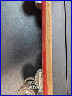 RARE VINTAGE SKATEBOARD METAL WHEELS DURO 101 999 RED Toy Collectible 1960s