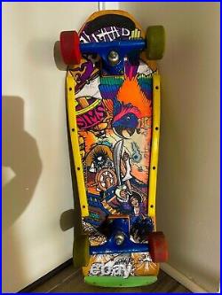 RARE Vintage 1988 Sims Skateboard Kevin Staab Tortuga Shipwreck Mini Deck
