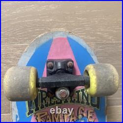 RARE Vintage 80s Valterra Wrestling Rampage Skateboard Skaters vs Wrestlers