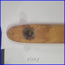 RARE Vintage Antique Wood Wooden Sidewalk Skateboard Surfboard Hawaiian Surf