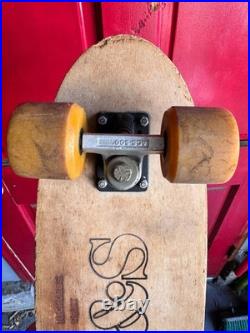 RARE Vintage G&S Stacy Peralta'Warptail 2' Skateboard (1970s)