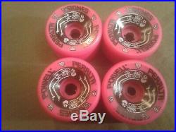 RARE Vintage NOS Powell Peralta G-Bones 64mm Skateboard Wheels 90A Pink