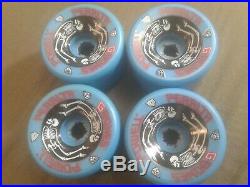 RARE Vintage NOS Powell Peralta G-Bones 64mm Skateboard Wheels 95A Blue