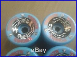 RARE Vintage NOS Powell Peralta G-Bones 64mm Skateboard Wheels 95A Blue