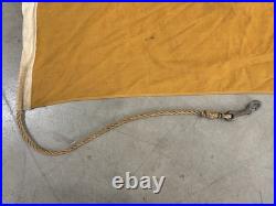 RARE Vintage Original 1960s California SURFING No Surf BLACK BALL Beach FLAG