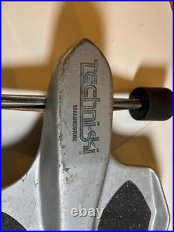 RARE Vintage Techni-Ski Street Ski Skiing Skate Board Magnesium Skateboard Metal