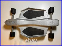 RARE Vintage Techni-Ski Street Ski Skiing Skate Board Magnesium Skateboard Metal