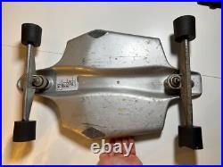RARE Vintage Techni-Ski Street Ski Skiing Skate Board Magnesium Skateboard Metal