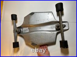 RARE Vintage Techni-Ski Street Ski Skiing Skate Board Magnesium Skateboard Metal