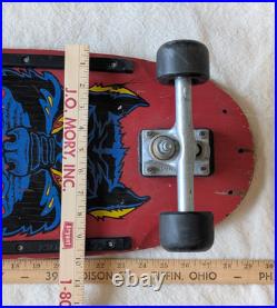 RARE Vintage Variflex Concave Terror Skateboard Original 1980's Collectors Grail
