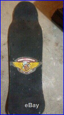 RARE vintage 1988 Powell Peralta Tony Hawk Medallion skateboard deck