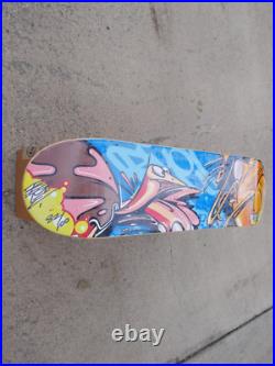 RIME MSK AWR signed Skateboard Deck #82/100 graffiti Marvol rare Seventh Letter