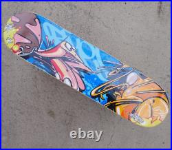RIME MSK AWR signed Skateboard Deck #82/100 graffiti Marvol rare Seventh Letter