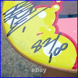 RIME MSK AWR signed Skateboard Deck #82/100 graffiti Marvol rare Seventh Letter