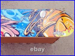 RIME MSK AWR signed Skateboard Deck #82/100 graffiti Marvol rare Seventh Letter