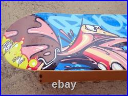 RIME MSK AWR signed Skateboard Deck #82/100 graffiti Marvol rare Seventh Letter