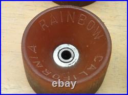Rainbow California Vintage Old School Skateboard Wheels