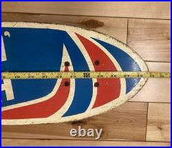 Rare 1980's Slurpin' USA 7 Eleven Promotional Skateboard