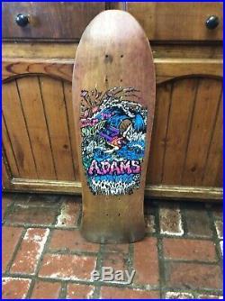Rare 1985 DOGTOWN Jay Adams. 80's Vintage Skateboard Deck Rare