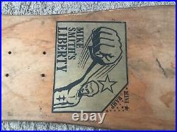 Rare 1989 Mike Smith Liberty Skateboard Vintage OG Deck HTF