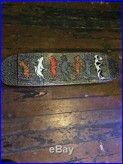 Rare 1991 World Industries Rodney Mullen 7 Dogs (Dancing Dogs) Skateboard Deck