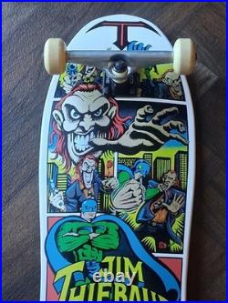 Rare 80's Original Jim Thiebaud Tail Skateboard 30 Joker Superhero (Rare Find)