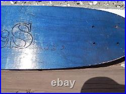 Rare Autographed by Floyd G&S Gordo Slalom Skateboard Deck