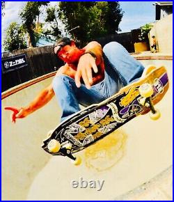 Rare BLR/ DEATHBOX Dave Hackett Personal Rider Skateboard Deck