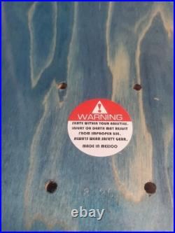 Rare Baker Skateboards X Sunday BMX Skateboard Deck Blue Top 8.25 X 31.875