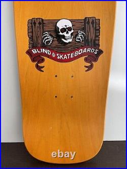 Rare Blind Skateboards Jason Lee DoDo Skull Hawk Re-Issue Deck 9.6