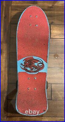 Rare Blue Powell Peralta Lance Mountain Bones Brigade Vintage Skateboard Tracker