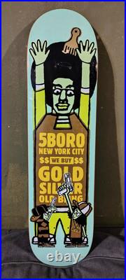 Rare Late 90s 2000s 5boronyc Skateboard Series Five Boro