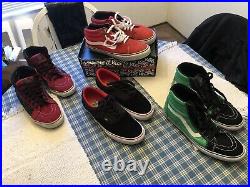 Rare Lot Of Jeff Grosso Vans. All Are Pre Owned But In Very Good Shape. 4 Lot