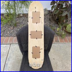 Rare Madrid Skateboard/Longboard Picture Frame 36 x 8 Hawaii Hibiscus Graphics