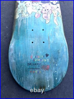 Rare Marc Johnson Original Art Skateboard Deck Dashawn Jordan Business Company
