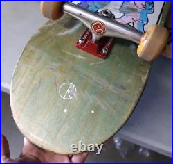 Rare Marc Johnson Personal Used Skateboard Thunder Trucks Polar Where Do We Go