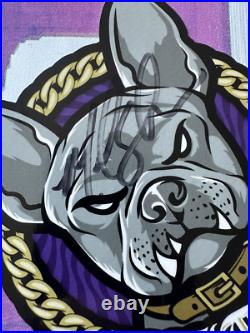 Rare Miles Silvas Signed Skateboard Ridden by Miles San Francisco Bridge