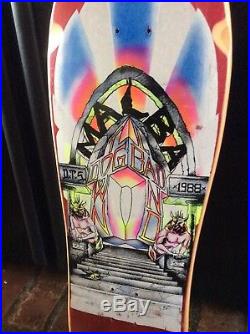 Rare NOS Micke Alba Malba Temple -1988 Dogtown Skates deck very hard to find